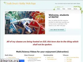 noahdearmath.com