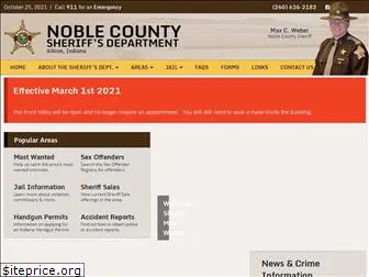 noblecountysheriff.org