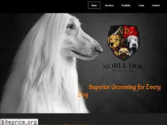 nobledogshoppeandspa.com