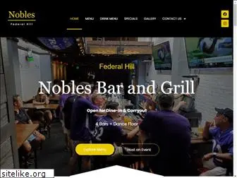 noblesbarandgrill.com