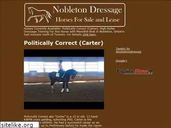 nobletondressage.com