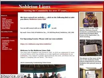 nobletonlions.com