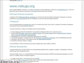 nobugs.org