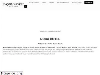 nobuhotelmiamibeach.com