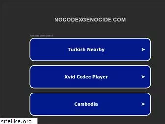 nocodexgenocide.com