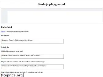 nodejsplayground.com