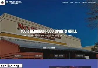 nofrillsgrill.com