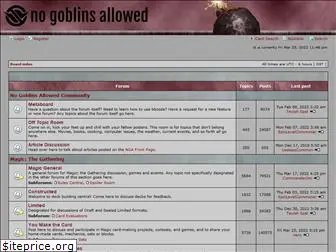 nogoblinsallowed.com