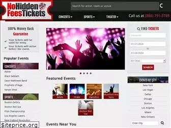 nohiddenfeestickets.com