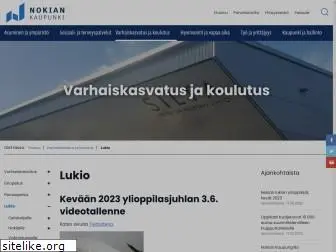 nokianlukio.fi