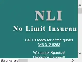 nolimitinsurance.com