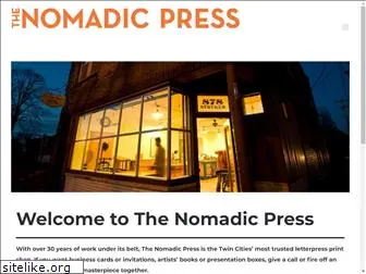 nomadicletterpress.com