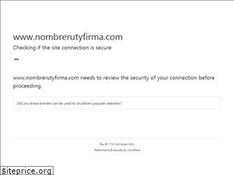 nombrerutyfirma.com