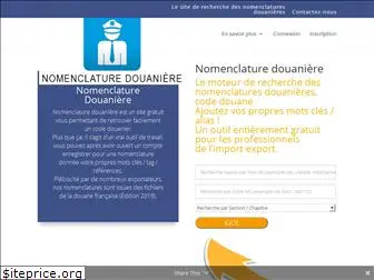 nomenclature-douaniere.fr