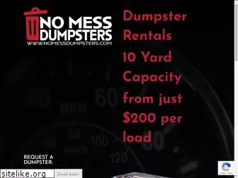 nomessdumpsters.com