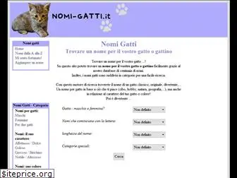 nomi-gatti.it