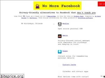 nomorefacebook.xyz