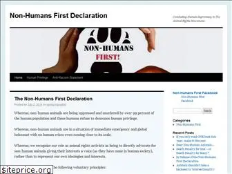 nonhumansfirst.com