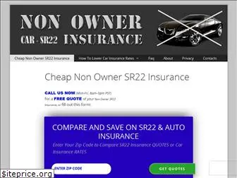 nonownersr22insurance.com