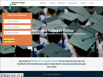 nonprofitcollegesonline.com