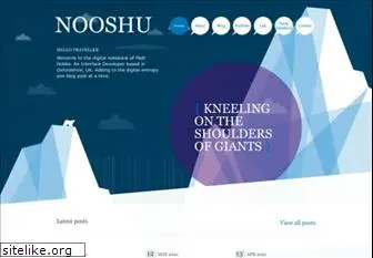 nooshu.com