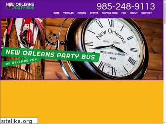 nopartybus.com