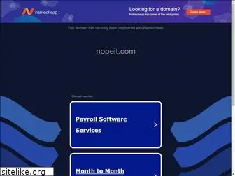 nopeit.com