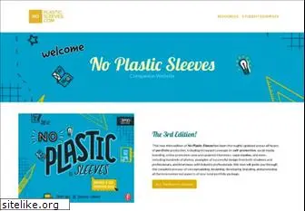 noplasticsleeves.com