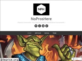 noproshere.com