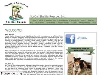 norcalsheltierescue.org