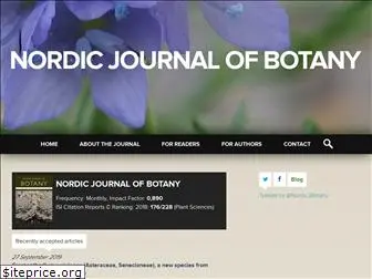 nordicjbotany.org