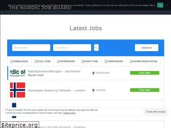 nordicjobboard.com