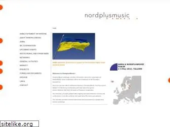 nordplusmusic.net