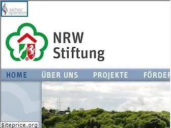 nordrhein-westfalen-stiftung.de