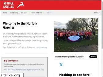 norfolkgazelles.co.uk