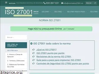 normaiso27001.es