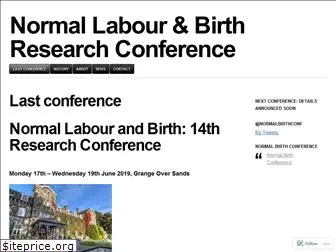 normalbirthconference.com