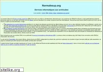 normalesup.org