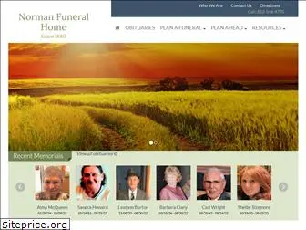 normanfuneralhome.net