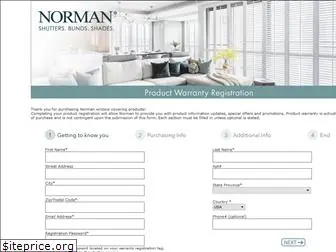www.normanproductwarranty.com
