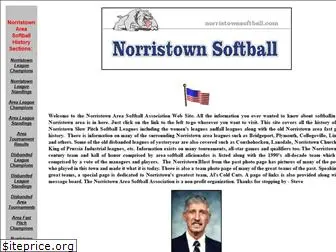 norristownsoftball.com