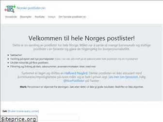 norske-postlister.no