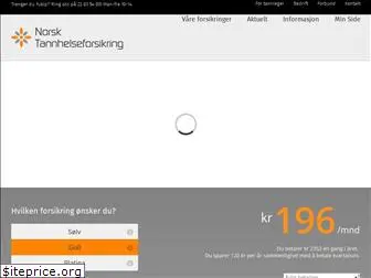 norsktannhelseforsikring.no