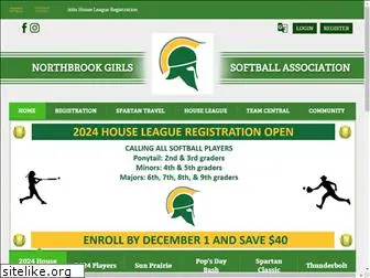 northbrooksoftball.com