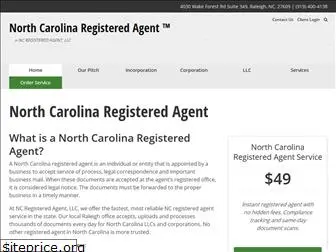 northcarolinaregisteredagent.net