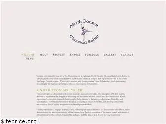 northcountyclassicalballet.com