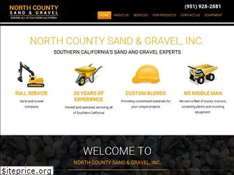 northcountysandandgravel.com