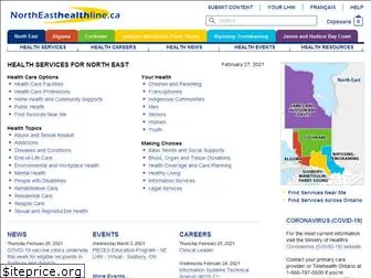 northeasthealthline.ca