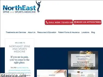 northeastspineandsports.com