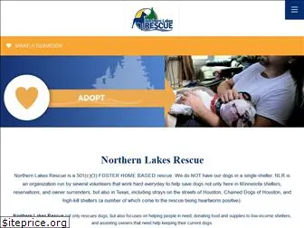 northernlakesrescue.org